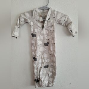 Carter's Gray Sheep Print Baby Sleep Gown